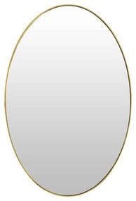 Eggo Inart mirror in golden shade 61x40.6x0.9cm 61x40.6x0.9 εκ.