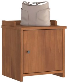 Πάγκος διαδρόμου "SANDNES" 45x40x50 εκ.Πεύκο μασίφ ξύλο