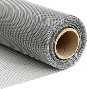 vidaXL Πλέγμα Οθόνης 20 mesh 20 x 2000 εκ Ανοξείδωτο Ατσάλι 201 Ασημί