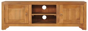 vidaXL Έπιπλο Τηλεόρασης 120 x 30 x 40 εκ. από Μασίφ Ξύλο Teak