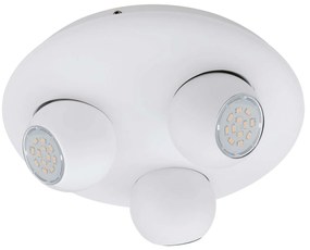 Φωτιστικό Σποτ Led 93169 White Norbello 3 Eglo Μέταλλο
