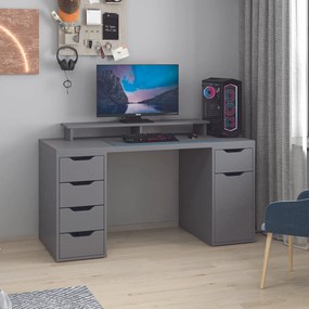 Γραφείο Ανθρακί AZICRO 150x60x75