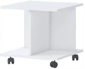 Τραπεζάκι τροχήλατο Riddle-Λευκό