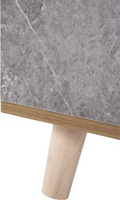 ΠΑΠΟΥΤΣΟΘΗΚΗ-ΝΤΟΥΛΑΠΙ ALVARO HM8954.12 ΜΕΛΑΜΙΝΗ SONAMA-STONE TEXTURE 50Χ38Χ135Yεκ.