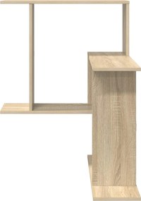 vidaXL Ράφι Τοίχου Sonoma Δρυς 67 x 67 x 87 εκ. Επεξεργασμένο Ξύλο