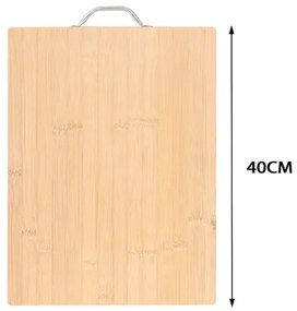 Βάση Κοπής Bamboo 30x1,8x40εκ. Natural 2434403