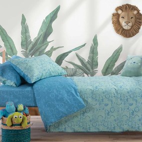 Παπλωματοθήκη Μονή (Σετ 160x240) 2 Όψεων Nef-Nef Homeware Junior Jungle Combo