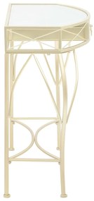 vidaXL Βοηθητικό Τραπέζι Γαλλικό Στιλ Χρυσό 82 x 39 x 76 εκ. Μεταλλικό