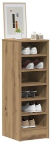 vidaXL Ντουλάπι παπουτσιών Artisan Oak 32x35x92 cm Κατασκευασμένο ξύλο