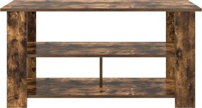 vidaXL Βάση τηλεόρασης Καπνιστό Δρύς 100 x 40 x 50 cm