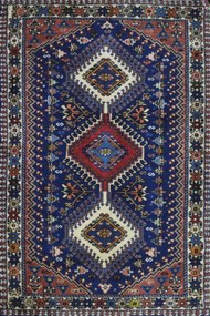 Χειροποίητο Χαλί Persian Nomadic Yalameh Wool 120Χ79 120Χ79cm