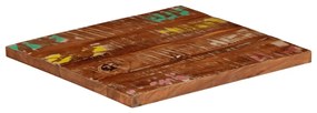 vidaXL Επιφάνεια Τραπεζιού Τετράγωνη 60x60x3,8 εκ. Ανακυκλωμένο Ξύλο