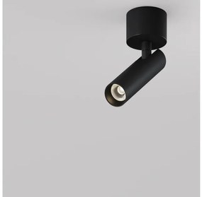 Σποτ Φωτιστικό Οροφής LED 6W Μαύρο Περιστρεφόμενο Focus T C141CL-L125-6W3K-B Maytoni C141CL-L125-6W3K-B