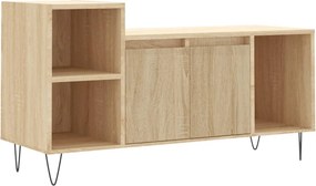 vidaXL Έπιπλο Τηλεόρασης Sonoma Δρυς 100x35x55 εκ. Επεξ. Ξύλο