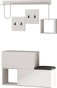 Έπιπλο Εισόδου Λευκό HOLDON 120x40x78