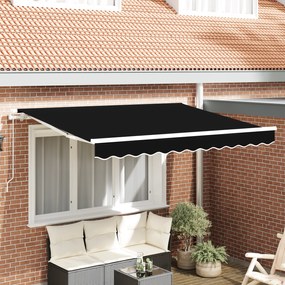 vidaXL Σκηνίτσα Αναδιπλούμενη Μαύρο 350 x 200 cm