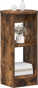 vidaXL Βοηθητικό ντουλάπι Καπνιστή Δρυς 40 x 40 x 75 cm