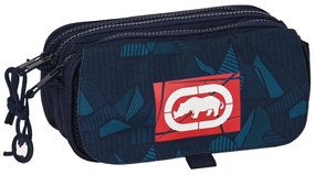 Τριπλή Κασετίνα Eckō Unltd. Peaks Ναυτικό Μπλε (21,5 x 10 x 8 cm)