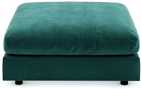 Σκαμπό Seattle L101, 110x110x44cm, Ταπισερί, Στυλ: Μοντέρνο, Πόδια: Πλαστική ύλη, Ξύλο, Πλαστικοποιημένη μοριοσανίδα, Πράσινο | Epipla1.gr