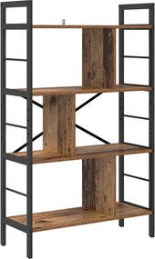 vidaXL Ράφι Βιβλίων 7 επιπέδων 75 x 30 x 123,5 εκ. Επεξεργασμένο Ξύλο