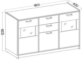 Μπουφές Raka IV