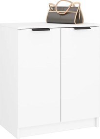 vidaXL Παπουτσοθήκη Λευκή 59 x 35 x 70 εκ. από Επεξεργασμένο Ξύλο
