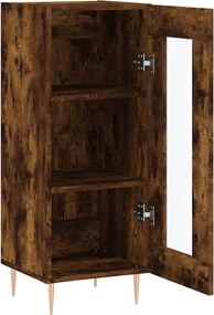vidaXL Ντουλάπι Καπνιστή Δρυς 34,5 x 34 x 90 εκ. Επεξεργασμένο Ξύλο