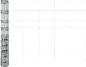 vidaXL Στύλος Περιφράξεων Γαλβανισμένο 25 x 1,2 μ Ατσάλι