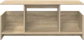 vidaXL Βάση TV Δρύς Sonoma 102 x 35 x 45 εκ. Επεξεργασμένο ξύλο
