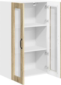 vidaXL Ραφιέρα τοίχου LUCCA Sonoma Δρυς 60 x 31 x 100 εκ.