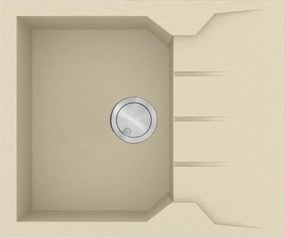 Sanitec Ultra Granite 812 (60x50) - Γρανιτένιος νεροχύτης - Ocra