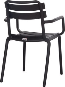 ΠΟΛΥΘΡΟΝΑ ΠΟΛΥΠΡΟΠΥΛΕΝΙΟΥ PHILLY HM6123.02 ΜΑΥΡΟ 58.5x49x83.5Υεκ.