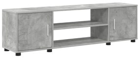 vidaXL Σετ 4 τεμαχίων για ντουλάπα τηλεόρασης 4 pcs Γκρι σκυροδέματος