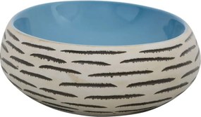 vidaXL Νιπτήρας Οβάλ Πολύχρωμος 59 x 40 x 15 εκ. Κεραμικός