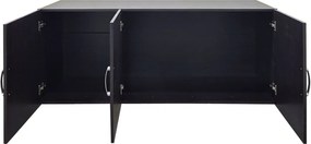 Πατάρι ντουλάπας τρίφυλλο Alvia pakoworld wenge 150x51x60εκ
