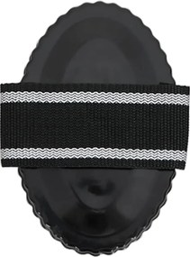 vidaXL Βούρτσες για Άλογα 3 Τεμ. Μαύρες από Ατσάλι