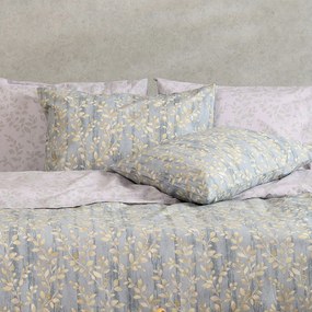 Ζεύγος Μαξιλαροθήκες (50x70) Melinen Casual Line Botan Blue