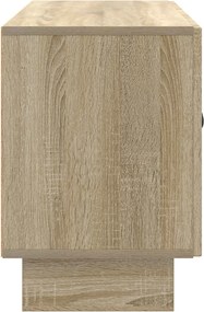 vidaXL Ντουλάπι TV 99 x 34,5 x 50 εκ. Sonoma Δρυς Επεξεργασμένο Ξύλο