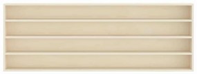 vidaXL Ξύλινη βιτρίνα συλλεκτών Καφέ 100 x 8.5 x 36 εκ. Κόντρα πλακέ