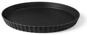 Δίσκος - Πιατέλα Σερβιρίσματος Atena M 30x3cm Carbon Black Blim+ Πολυπροπυλένιο