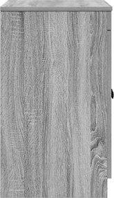 vidaXL Ντουλάπι Μπάνιου Γκρι Sonoma 54 x 41 x 70 εκ Επεξεργασμένο Ξύλο