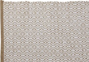 Χαλί Home ESPRIT Λευκό Φυσικό 120 x 1 x 180 cm