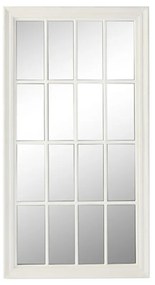 Τοίχο καθρέφτη Home ESPRIT Λευκό Παράθυρο 68 x 4 x 128 cm