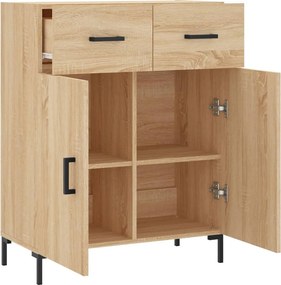 vidaXL Ντουλάπι Sonoma Δρυς 69,5 x 34 x 90 εκ. από Επεξεργασμένο Ξύλο
