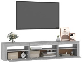 ΈΠΙΠΛΟ ΤΗΛΕΟΡΑΣΗΣ ΜΕ LED ΓΚΡΙ SONOMA 195X35X40 ΕΚ. 3152744