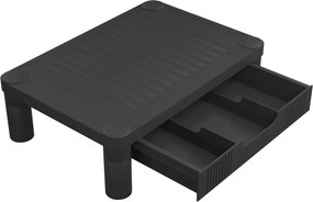 vidaXL Βάση Οθόνης Μαύρη 43 x 30,5 x 13 εκ.