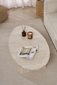 Coffee Table Orba - Travertine Travertine