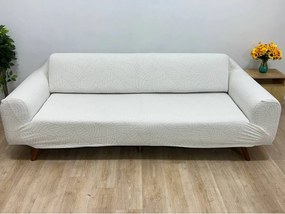 Stewehome Σετ ελαστικών καλυμμάτων καναπέ και πολυθρόνας με ζακάρ ύφασμα 180x220 cm