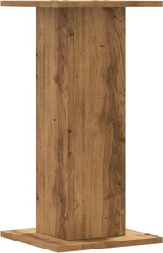 vidaXL Βάσεις Φυτών 2 τεμ. Αρτισιανή Δρυς 30x30x60 εκ. Επεξ. Ξύλο