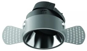 Downlight Οροφής Trimless GU10 10W IP20 Ασπρόμαυρο S127 Zambelis S127 Μαύρο-Λευκό